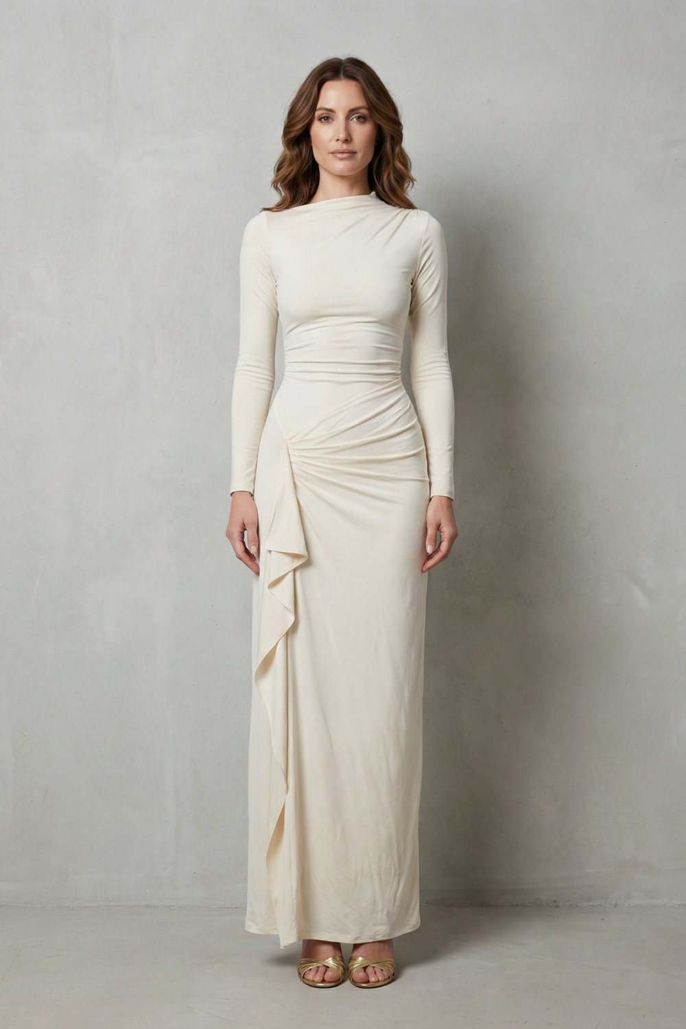 Long Sleeve Maxi Gown