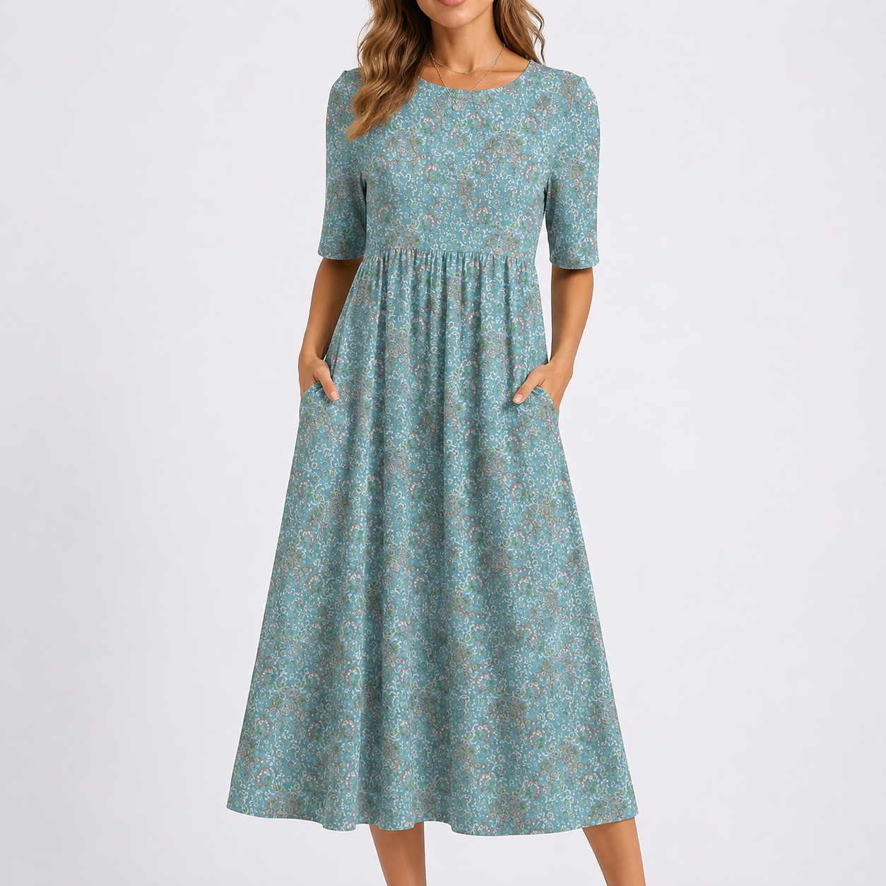 Floral Midi Dress