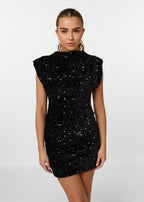 Natalia Sparkling Glitter Dress – Radiant Shine for Every Occasion