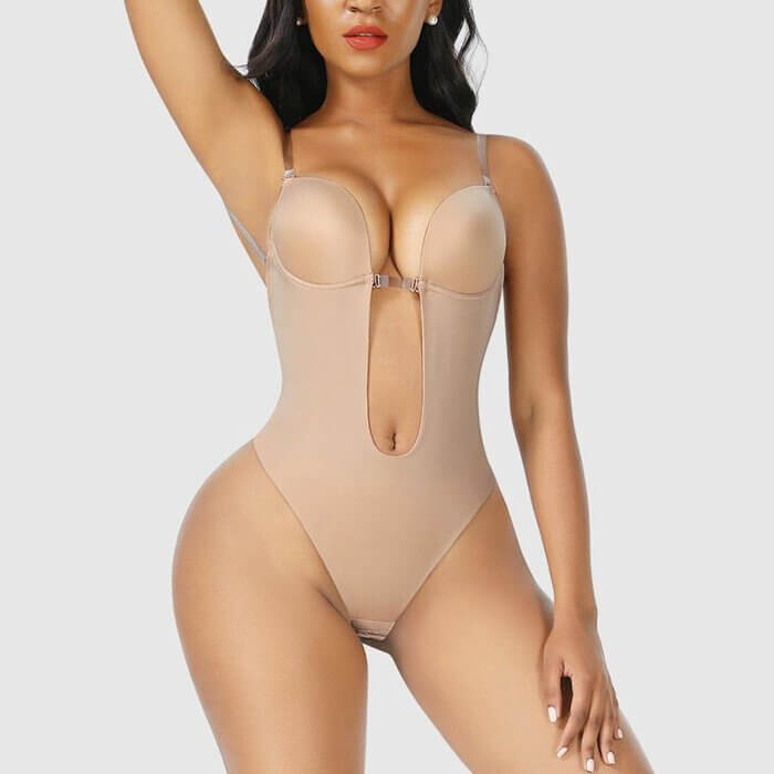 Backless Bodysuit Shapewear Seamless Figure Shaping