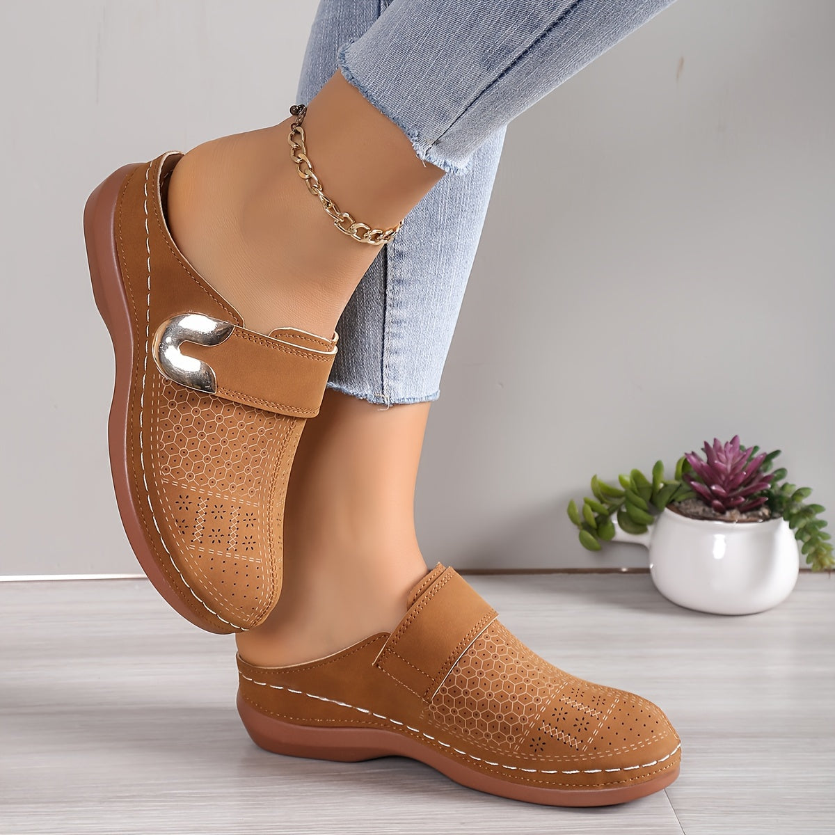 Orthopedic Comfort Slippers Non-Slip Sole Home