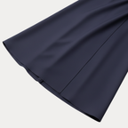Belted Wide Sleeve Wrap Midi Dress Elegant