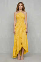 One Shoulder One-Shoulder Midi Dress