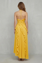 One Shoulder One-Shoulder Midi Dress