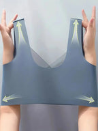 Seamless Bra Comfortable Wireless Everyday Support