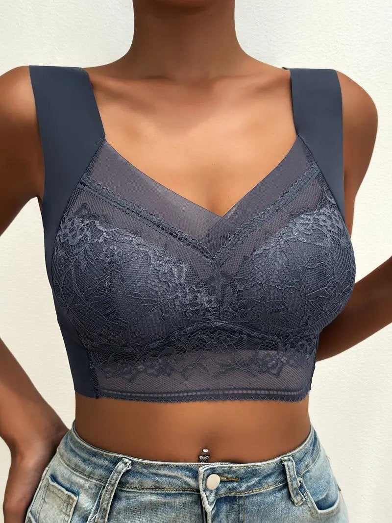Seamless Bra Comfortable Wireless Everyday Support