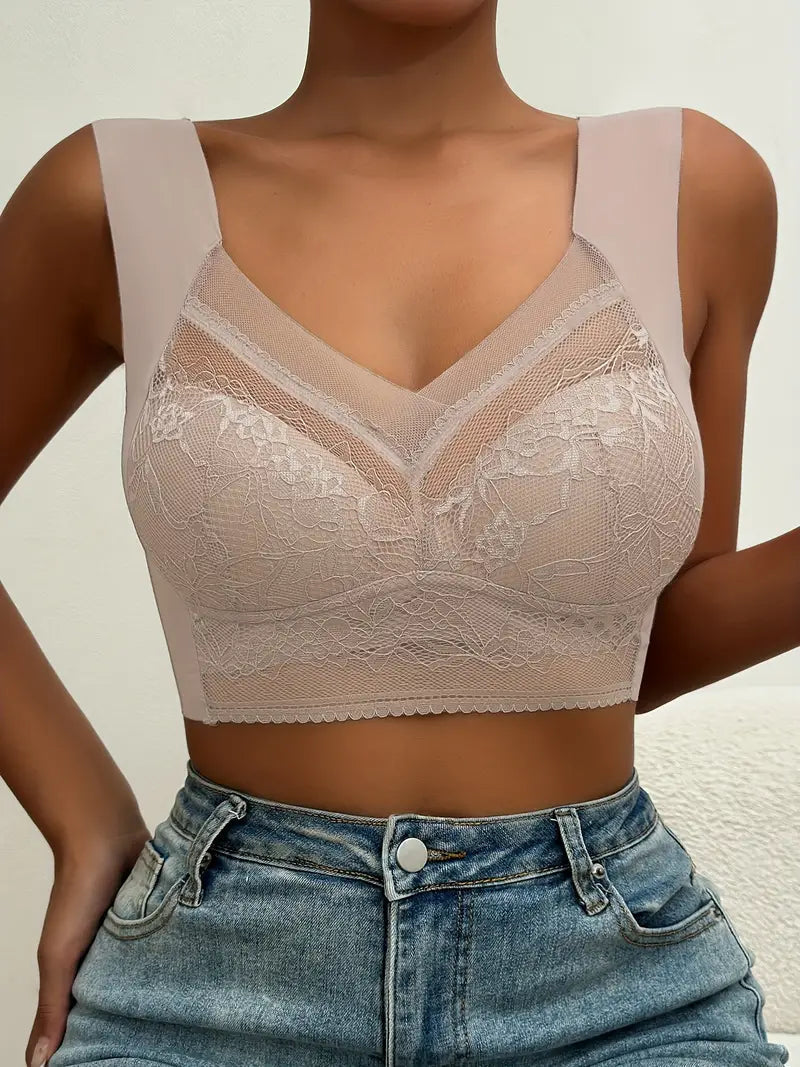 Seamless Bra Comfortable Wireless Everyday Support