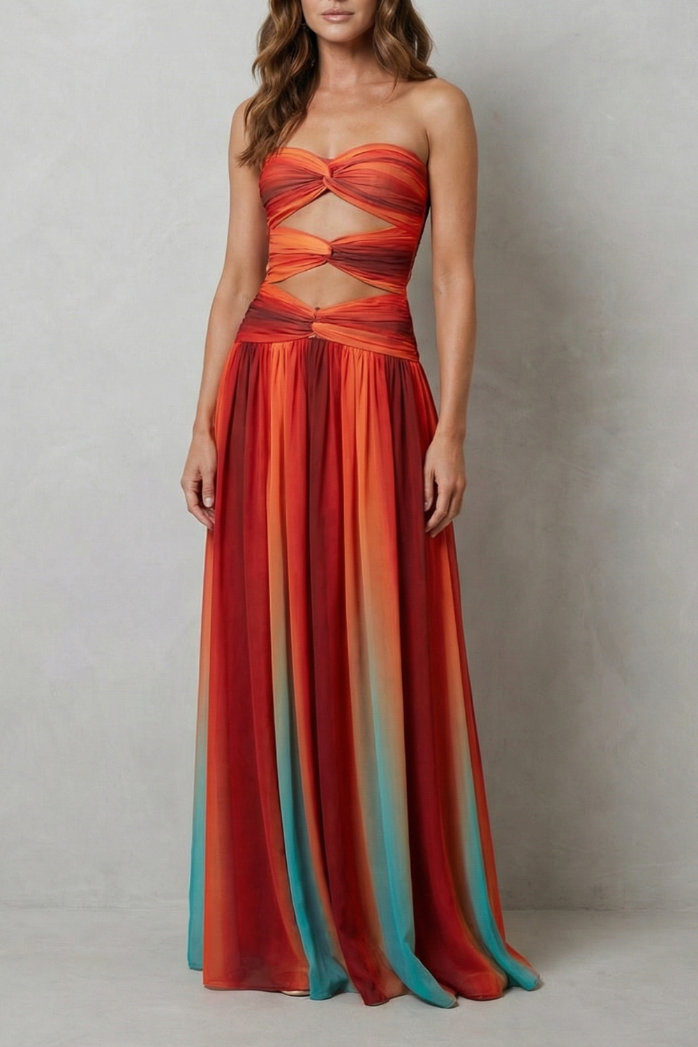 Strapless Maxi Dress