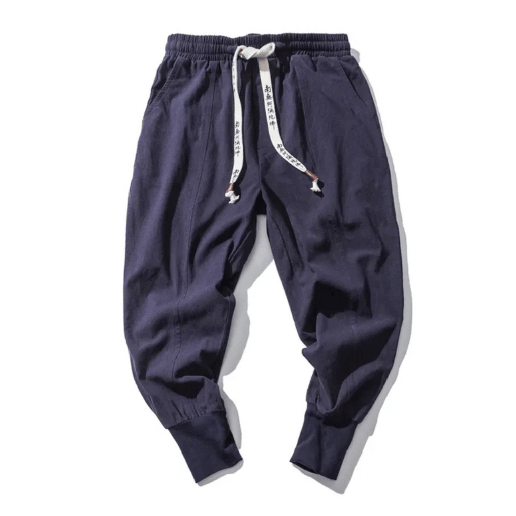 Japan Style Casual Trousers Cotton Blend Relaxed