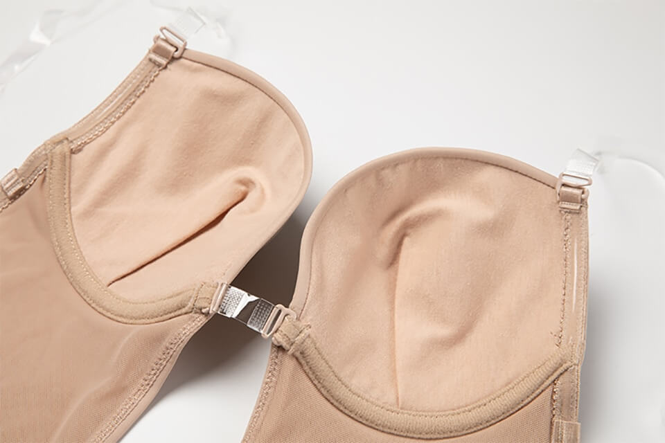 Backless Body Shaper Bra Seamless Support