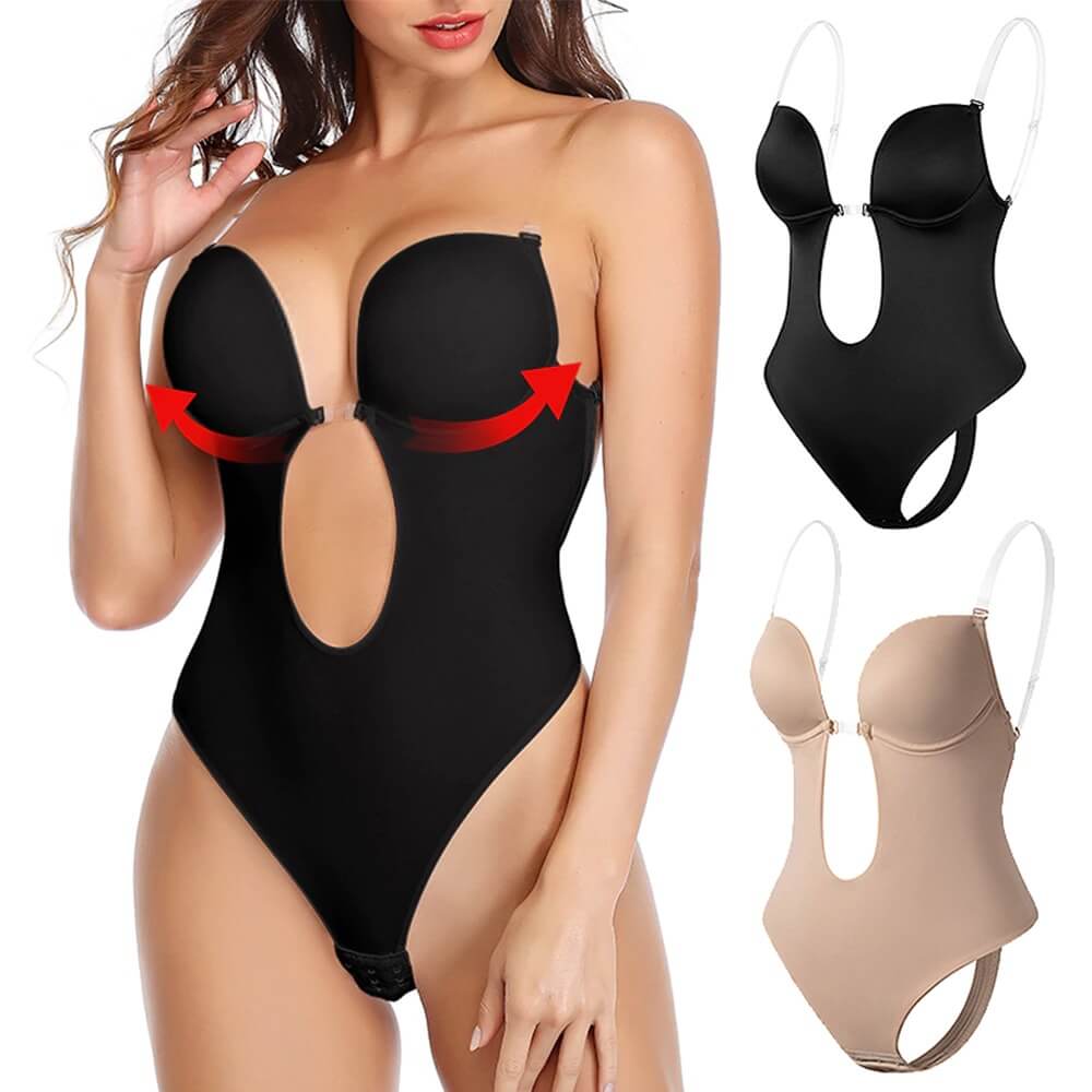 Backless Body Shaper Bra Seamless Support