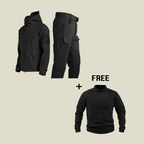 Men's Water Resistant Military Suit Set Fleece Jumper Warm