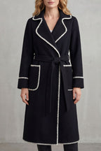 Longline Belted Coat