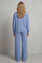 Relaxed Wide-Leg Two-Piece Lounge Set