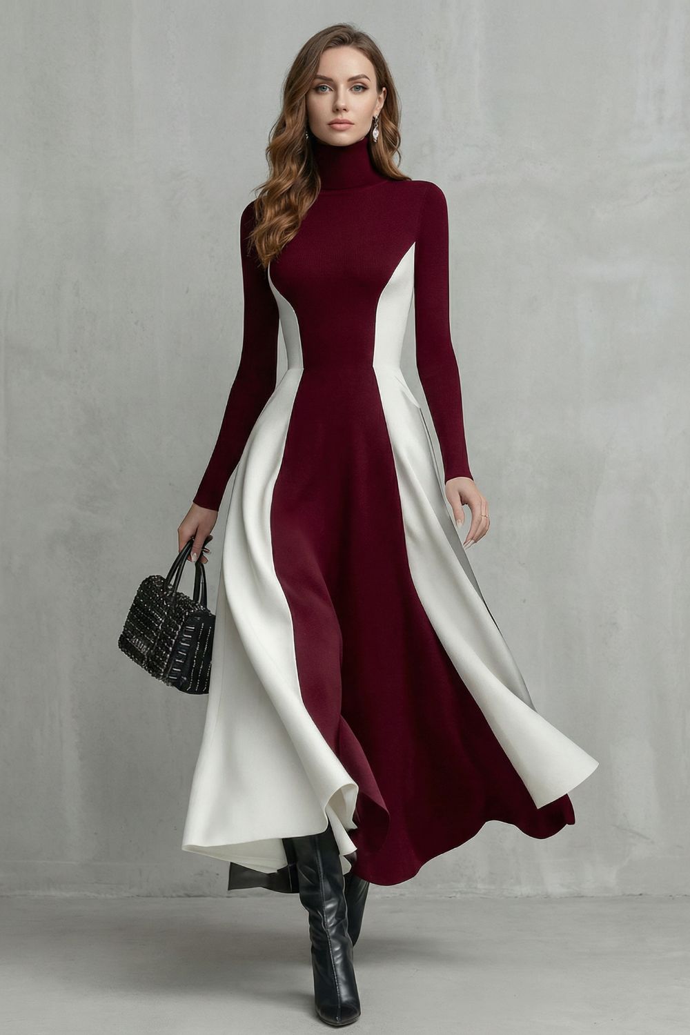 Turtleneck Dress
