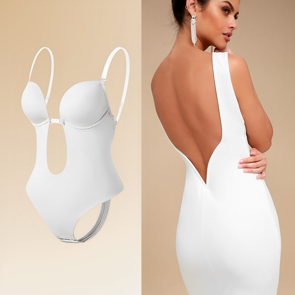 Backless Bodysuit Bra Seamless Invisible Support