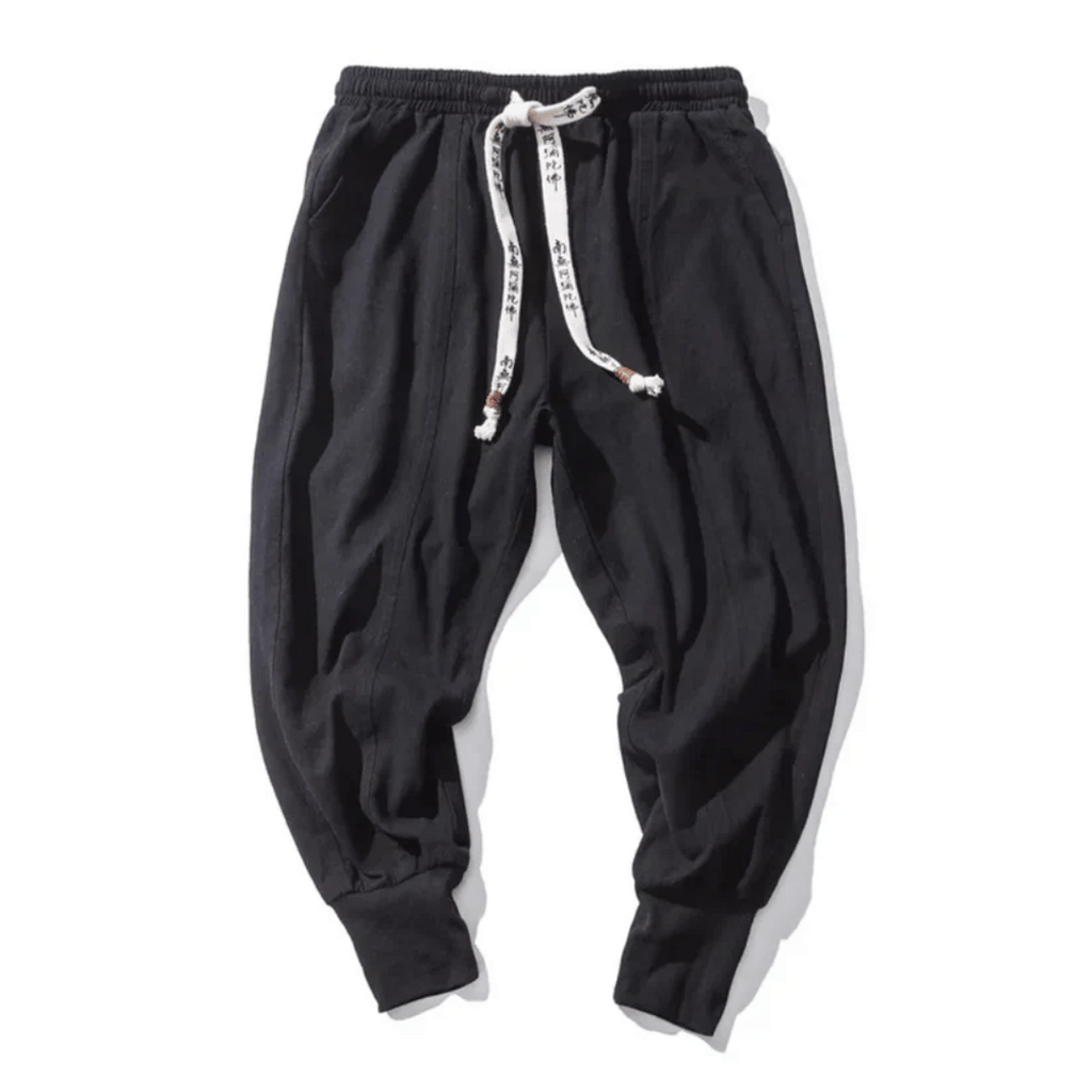 Japan Style Casual Trousers Cotton Blend Relaxed
