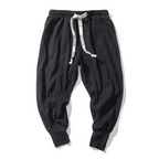 Japan Style Casual Trousers Cotton Blend Relaxed