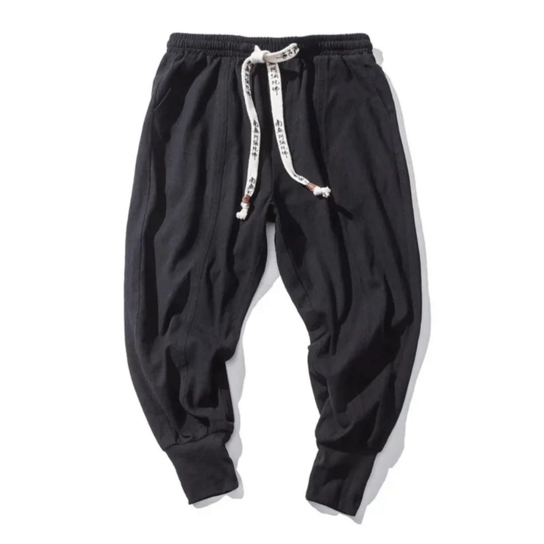 Japan Style Casual Trousers Cotton Blend Relaxed