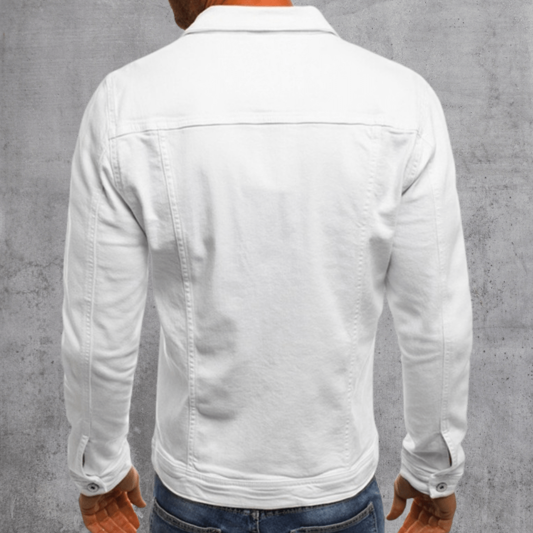Men's Streetwear Jacket Buttons Pockets Classic Modern