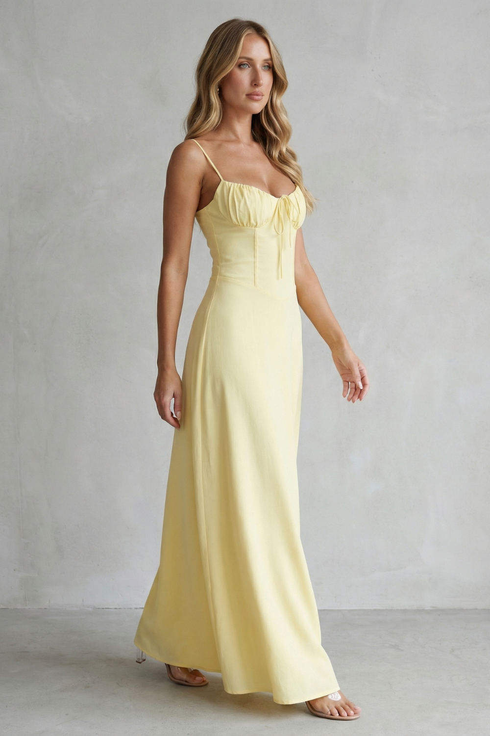 Sleeveless Flowing Maxi Dress