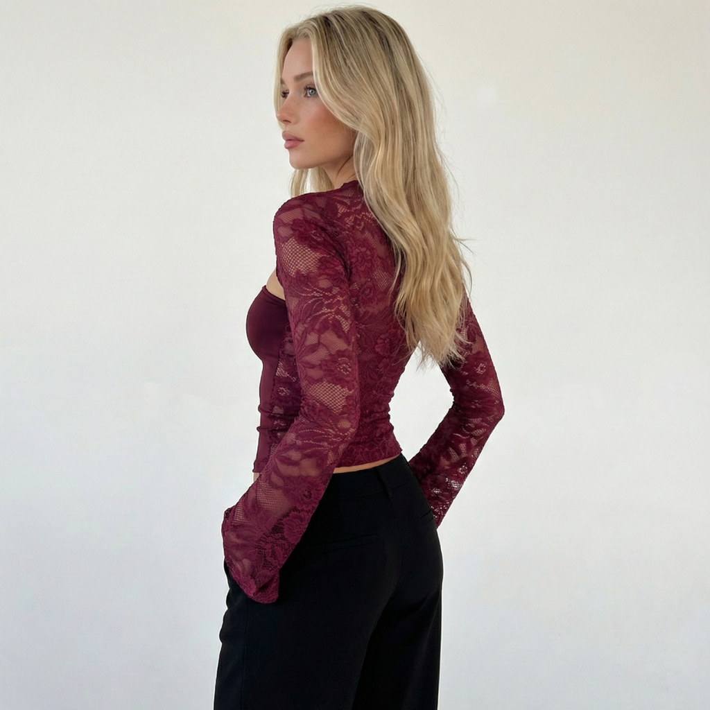 AMBER LACE TOP - BUY 1 GET 1 FREE!