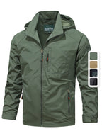 Men's Lightweight Jacket Packable Water Repellent Nylon
