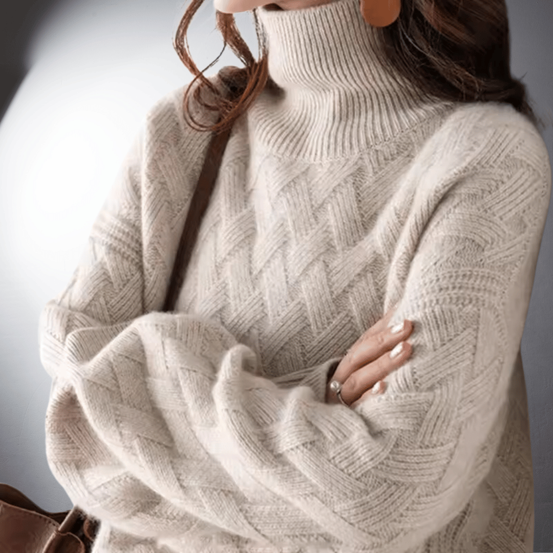 Oversized Jumper Chunky Knit Relaxed Fit Long Sleeve Winter