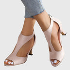 Breathable Block Heels Everyday Comfortable