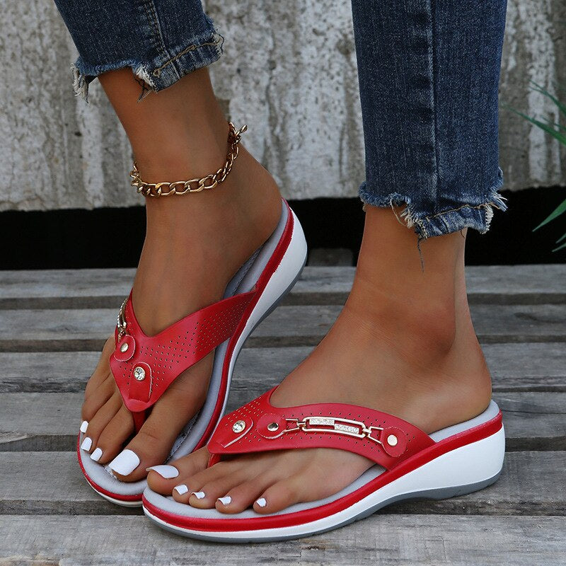 Orthopedic Sandals Softly Padded Comfortable Summer
