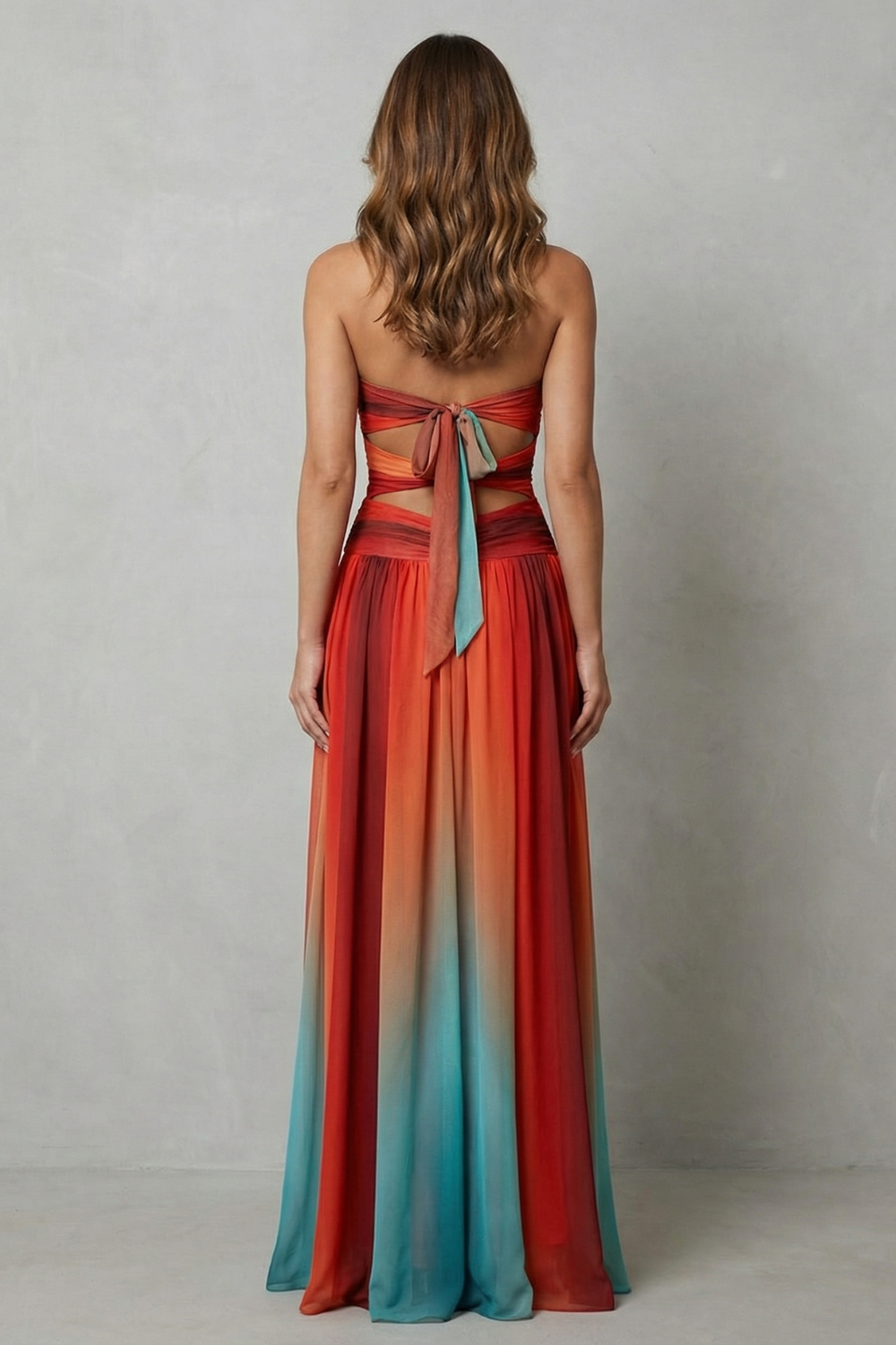 Strapless Maxi Dress
