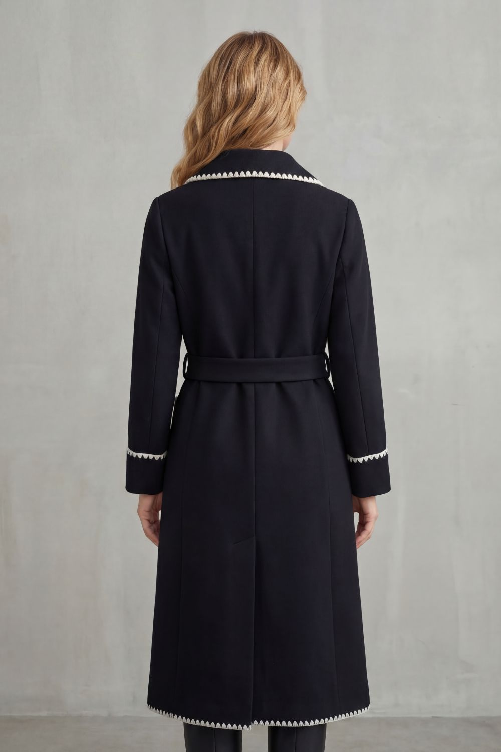 Longline Belted Coat