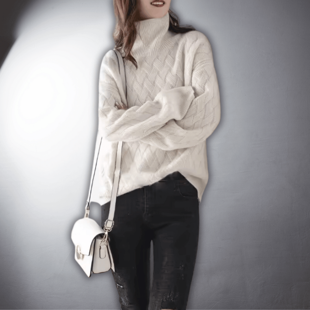 Oversized Jumper Chunky Knit Relaxed Fit Long Sleeve Winter