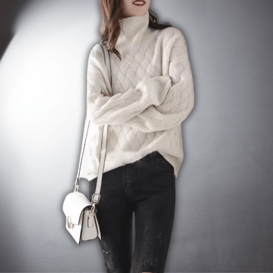 Oversized Jumper Chunky Knit Relaxed Fit Long Sleeve Winter