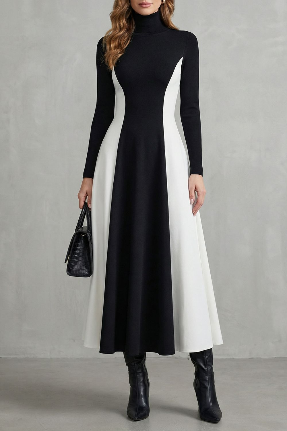 Turtleneck Dress