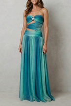 Strapless Maxi Dress