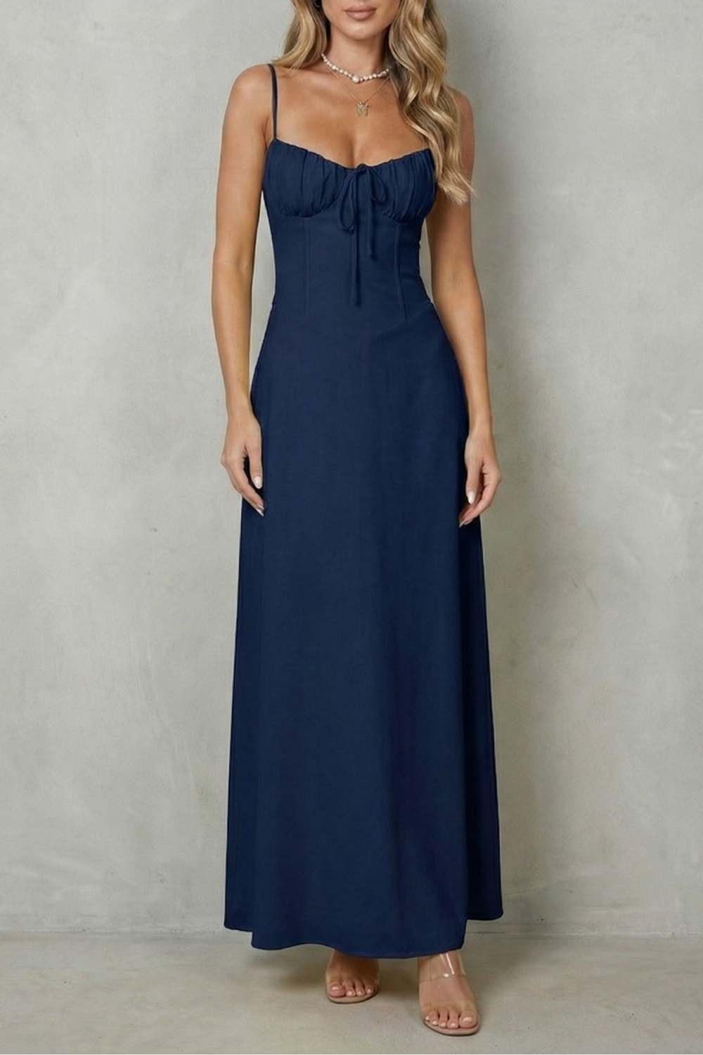 Sleeveless Flowing Maxi Dress