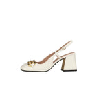 Retro High Heels Buckle Strap Pointed Toe Formal