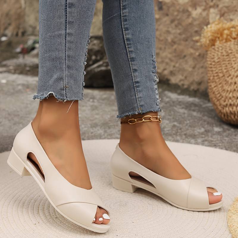 Orthopedic Heeled Sandals Cushioned Everyday