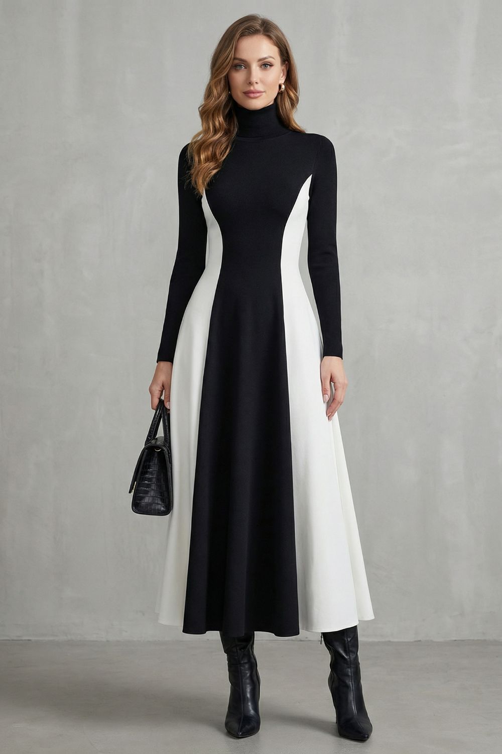 Turtleneck Dress