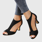 Breathable Block Heels Everyday Comfortable