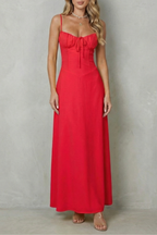 Sleeveless Flowing Maxi Dress