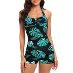 Tummy Control Sport Swimsuit One-Piece Plus Size