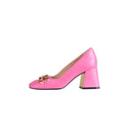 Retro High Heels Buckle Strap Pointed Toe Formal
