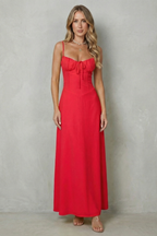 Sleeveless Flowing Maxi Dress