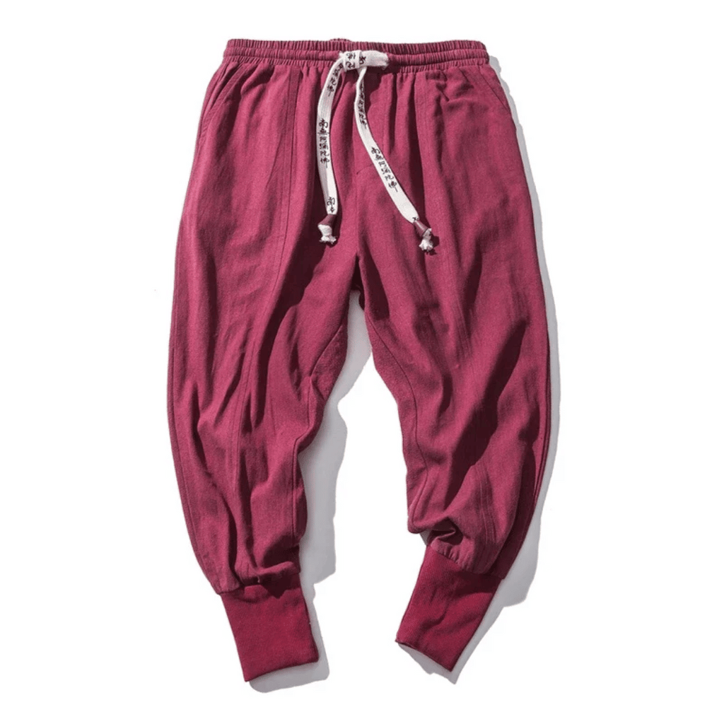 Japan Style Casual Trousers Cotton Blend Relaxed