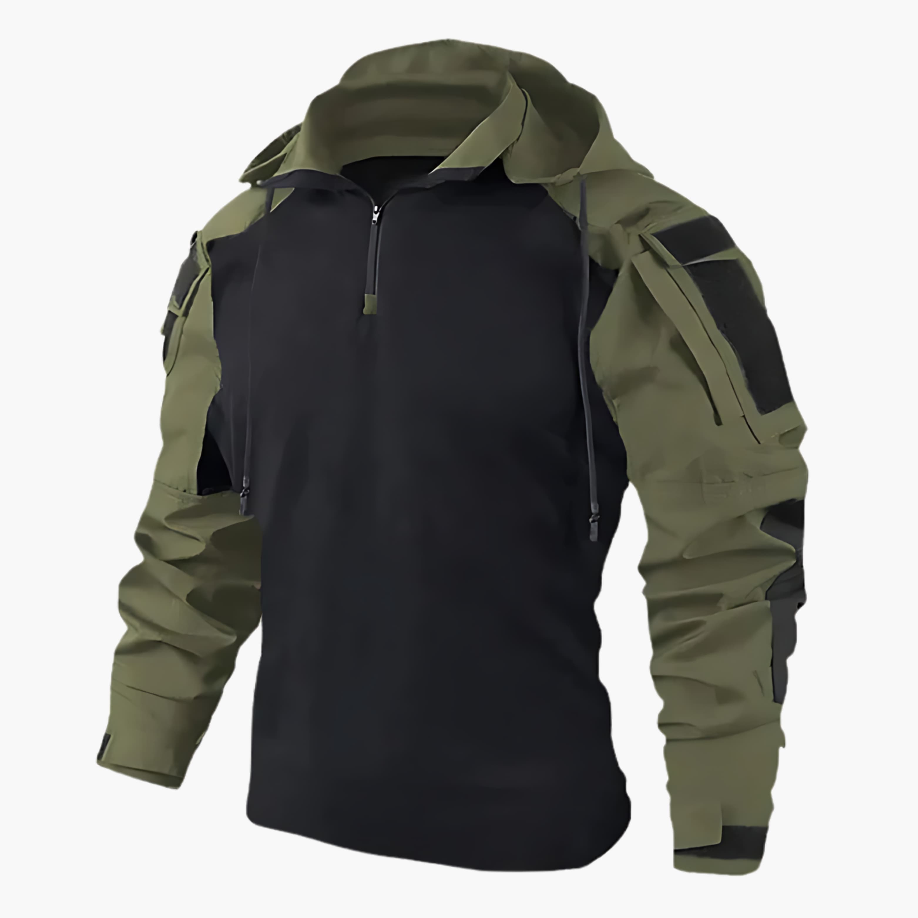 Men's Tactical Jacket Functional Pockets Durable Outdoor