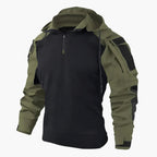 Men's Tactical Jacket Functional Pockets Durable Outdoor