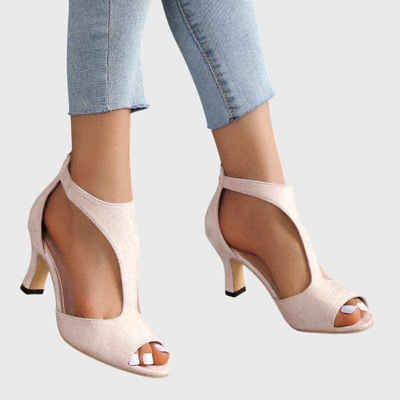 Breathable Block Heels Everyday Comfortable