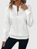 Soft Knit Jumper Tailored Round Neck Long Sleeve Elegant